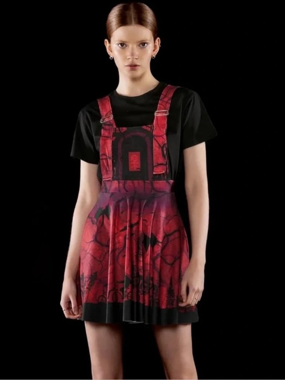 BlackMilk Stranger Things Vecna's Lair Apron Dress